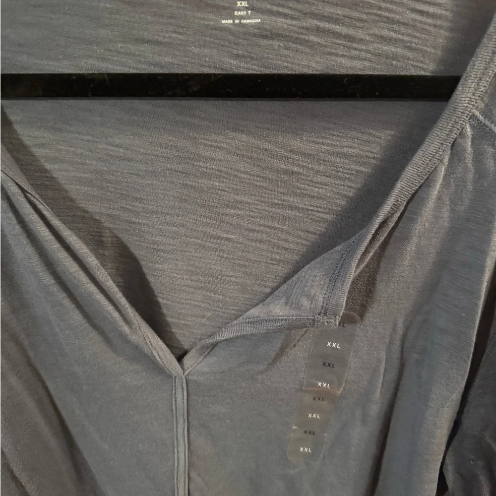 Gap Blue Long Sleeve Top - Picture 2 of 2